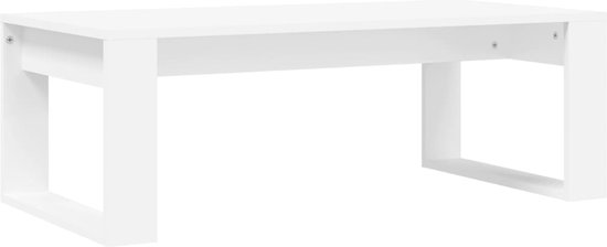 vidaXL-Table basse-102x50x35-cm-bois-d'ingénierie-blanc