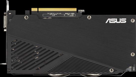 ASUS DUAL-GTX1660S-O6G-EVO - OC Edition - grafische kaart - GF GTX 1660 SUPER - 6 GB GDDR6 - PCIe 3.0 x16 - DVI, HDMI, DisplayPort