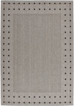 Finca | Laagpolig Vloerkleed | Silver | Hoogwaardige Kwaliteit | 120x170 cm