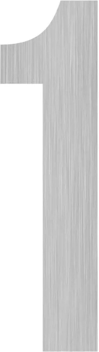 MDF Cijfer 1, creatief, knutselen, deco, 1 stuk, 6mm mdf 20cm