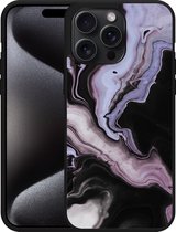 Cazy Hardcase Hoesje geschikt voor iPhone 15 Pro Max Liquid Marble