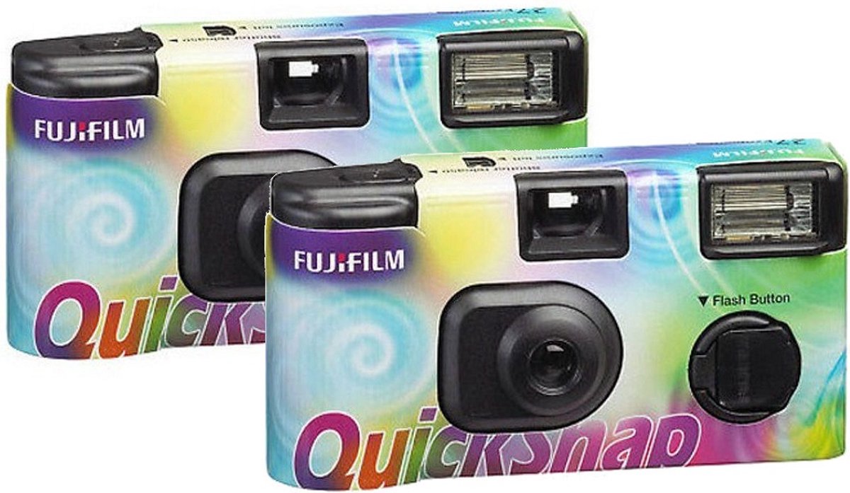 Fujifilm Quicksnap Flash - Wegwerpcamera - 2-pack - Fujifilm