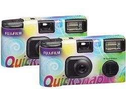Fujifilm Quicksnap Flash - Wegwerpcamera - 2-pack