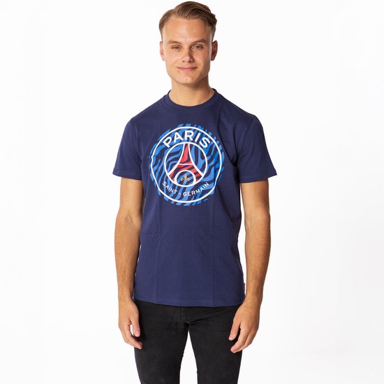 PSG big logo T-Shirt Heren - Maat M - T-Shirt Heren - Paris Saint-Germain - maat M