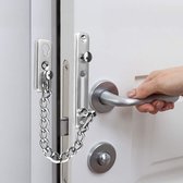 Huis kantoor veiligheid roestvrij staal deurketting schroef bescherming verdikking deur gesp veiligheidsslot bout sloten slot
