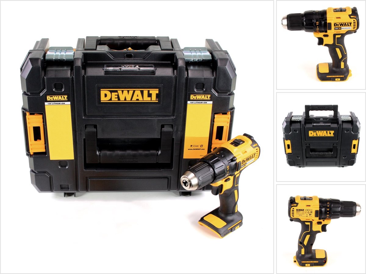 DeWalt DCD 777 NT accuboormachine 18 V 65 Nm Solo in TSTAK II gereedschapskoffer – zonder accu en oplader