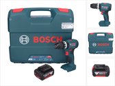 Bosch GSB 18V-45 Professionele accu klopboormachine 18 V 45 Nm borstelloos + 1x oplaadbare accu 5.0 Ah + L-koffer - zonder oplader