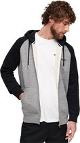 Superdry Essential Baseball Sweatshirt Met Volledige Rits Grijs M Man