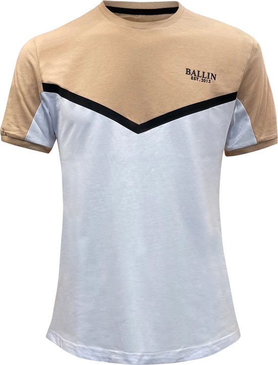 Ballin Est 2013 Korte mouw T-shirt - 2330 Kiezel (Maat: