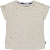 Stains and Stories girls shirt short sleeve Meisjes T-shirt - offwhite - Maat 98