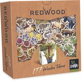 Asseyez-vous! Jeux - Extension Redwood - 177 jetons en bois