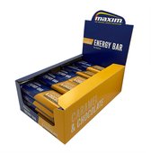 Maxim Energy Bar - 25 x 55g - Energierepen - Sportvoeding - Caramel Chocolate
