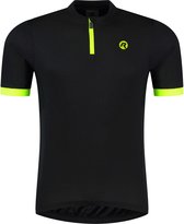 Rogelli Core Fietsshirt Heren - Korte Mouwen - Wielershirt - Zwart, Fluor - Maat 7XL