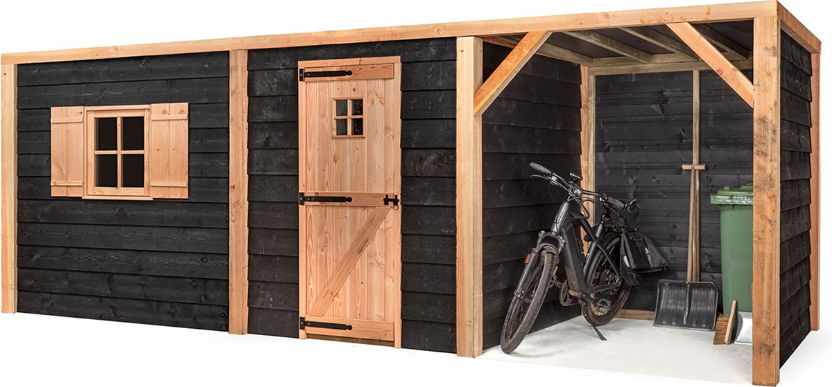 Tuinberging Jan - Tuinschuur - Fietsenstalling - Tuinkast - Schuur in Tuin - Fietsberging - Wood Selections