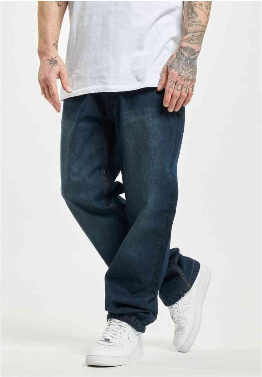 Rocawear - WED Loose Fit Jeans Wijde broek - 34/32 inch - Donkerblauw