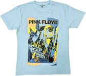 Pink Floyd - Knebworth Live Heren T-shirt - 2XL - Blauw