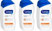 Sanex Douchegel - Dermo Sensitive - Voordeelverpakking 12 x 500 ml