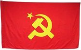 VlagDirect - Unie van Socialistische Sovjetrepublieken vlag - USSR vlag - 90 x 150 cm.