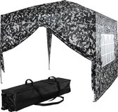 Pavillon - Pergola - Tente de fête - Gazebo - Tentes de fête Pavillon - 1,26 kg - Polyester - Camouflage - 300 x 300 cm