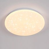 Goeco Plafondlamp - 33cm - Medium - LED - 24W - Ronde Plafondlamp Met Stereffect - Warm Licht - 3000K
