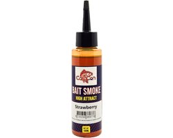 Foto: High attract bait smoke strawberry rood 100ml aardbei goo karper lokvoer vis aas