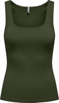Only Top Onlea S/l 2-ways Fit Top Jrs Noos 15278090 Rifle Green Dames Maat - M