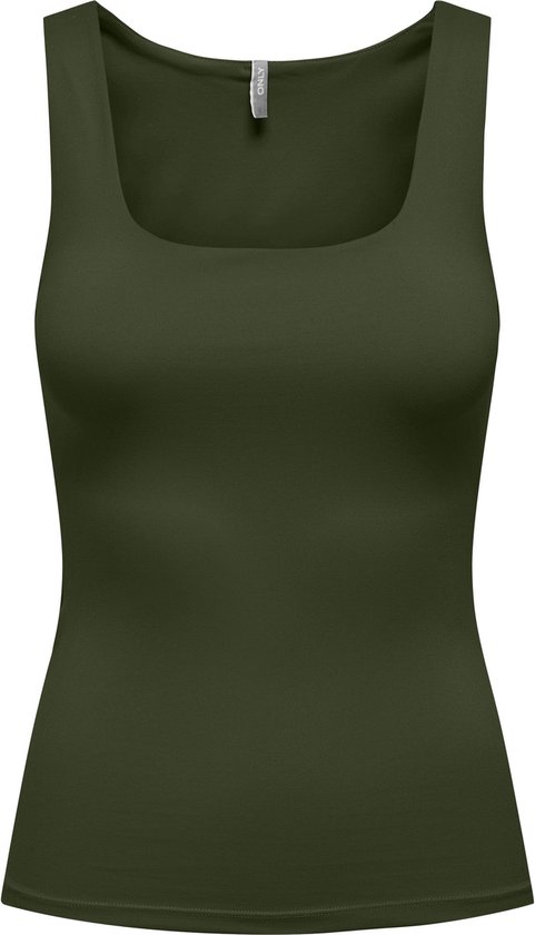 Only Top Onlea S/l 2-ways Fit Top Jrs Noos 15278090 Rifle Green Dames Maat - M