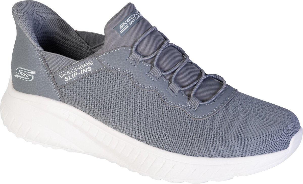 Skechers Slip-ins: BOBS Sport Squad Chaos 118300-GRY, Mannen, Grijs, Sneakers, maat: 42,5