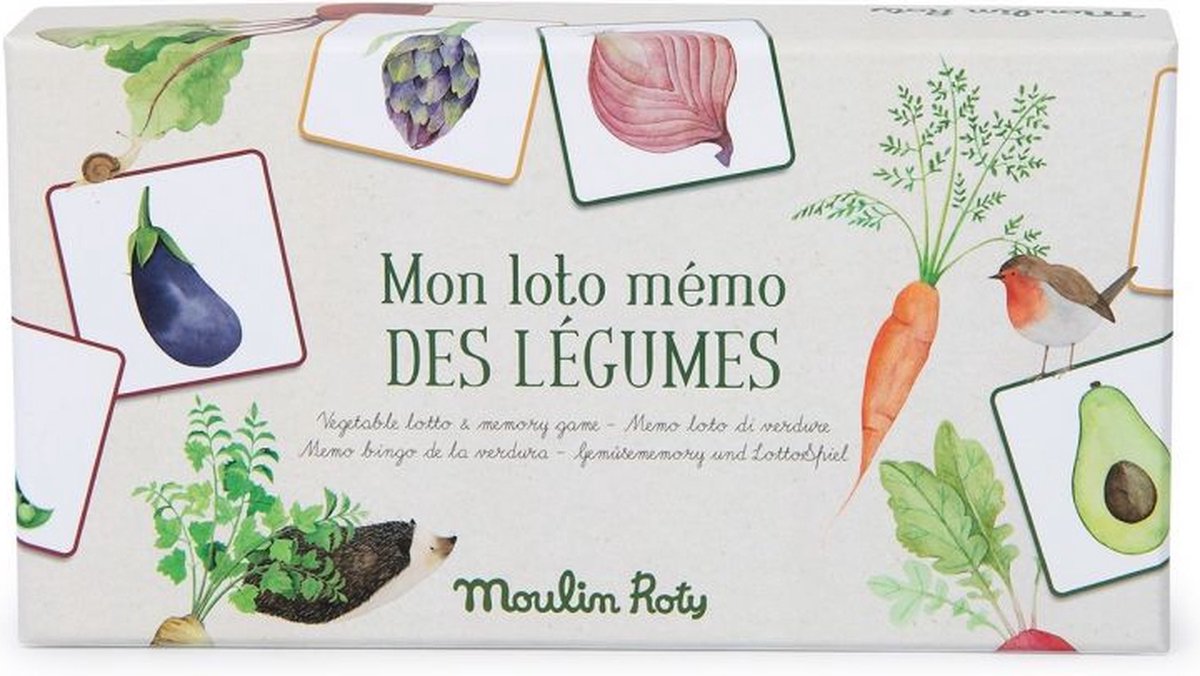 Moulin Roty Mijn Groente Lotto Le Jardinier