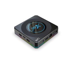 Lipa X96 X4 Android Tv Box 4-64 GB - Mediaplayer voor tv - media streamer - Tv box Android - Amlogic shipset - Mediaplayer met Kodi, Netflix en Playstore - 6K decoder - Apps via Playstore en internet - Wifi en ethernet - Dolby -Dual Band - Bluetooth