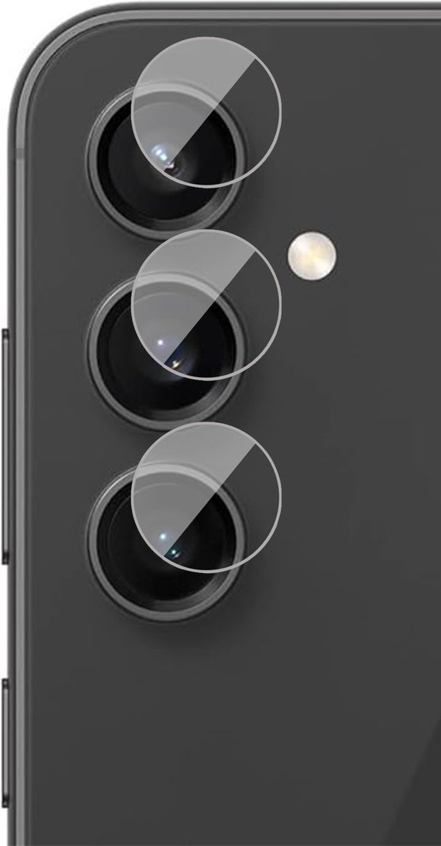 Camera Screenprotector geschikt voor Samsung Galaxy S23 FE - Glas Screen Protector