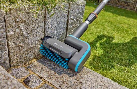 GARDENA AquaBrush Medium rolborstel voor accu-multireinigers - harde nylon borstel van Merkloos	 — afbeelding 3