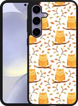 Cazy Hardcase Hoesje geschikt voor Samsung Galaxy S24+ Cute Owls