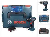 Bosch GSB 18V-45 accu klopboormachine 18 V 45 Nm borstelloos + 1x accu 2.0 Ah + L-Boxx - zonder oplader
