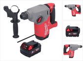 Perceuse-visseuse sans fil Milwaukee M18 FH-501 18 V 2,5 J SDS plus Brushless + 1x batterie rechargeable 5,0 Ah - sans chargeur