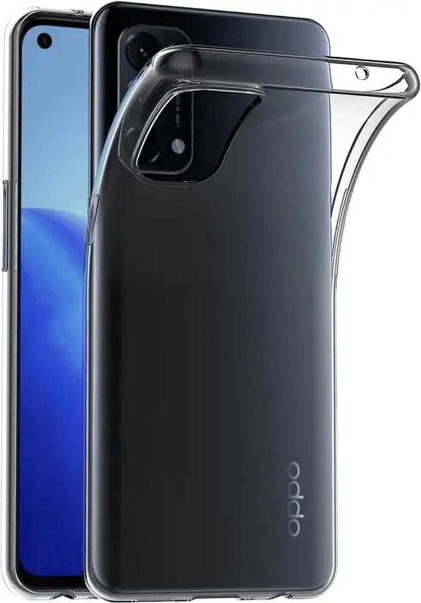 Flexibele achterkant Silicone hoesje Transparant Geschikt voor: Oppo Reno 5 5G
