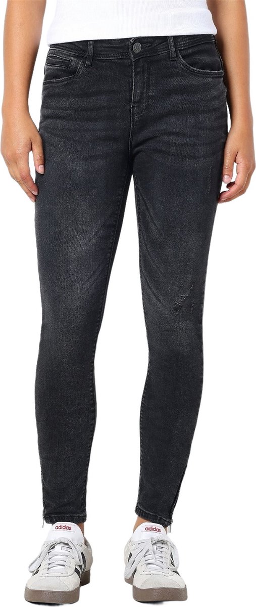 Noisy May Dames Jeans Broeken NMKIMMY slim Fit Grijs 25W / 30L Volwassenen