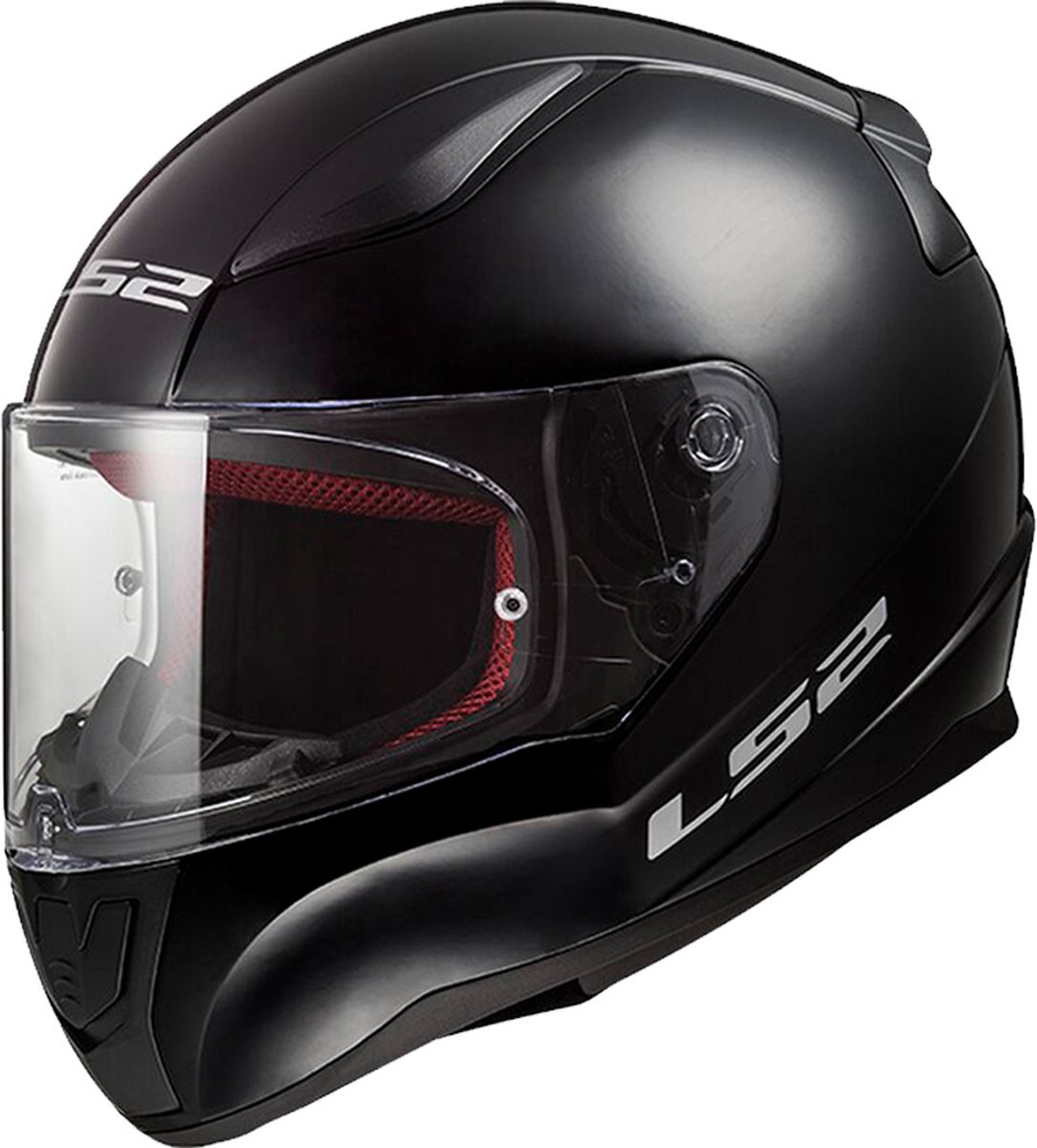 LS2 FF353 Rapid II Solid Gloss Black 06 XL - Maat XL - Helm