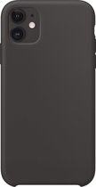 Geschikt voor: iPhone 11 Siliconen Back Cover - zwart