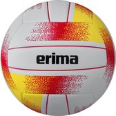 Erima Allround Volleybal - Wit / Rood / Geel | Maat: 5