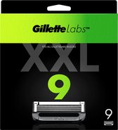 Gillette Labs Lames de recharge – Barre exfoliante et rasoir chauffant – 9 Lames de rasoir