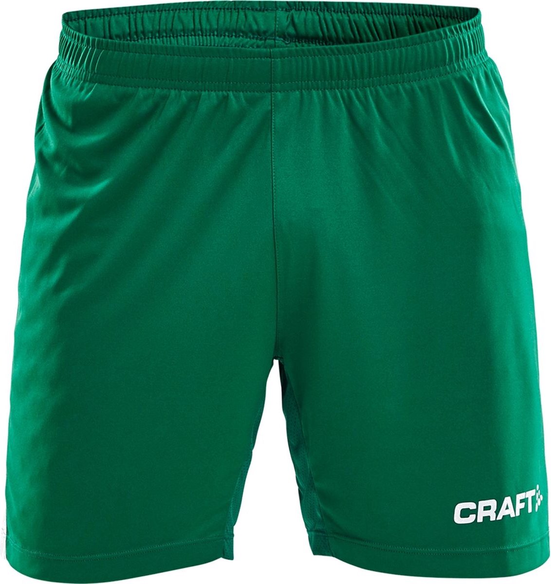 Craft Progress Contrast Short Heren - Groen | Maat: M