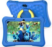 K7 PRO - Kinder Tablet vanaf 3 jaar - 17,8 cm - Android - Blauw - 1024x600 Ultra HD - 2500 MAH - WIFI - Voorgeïnstalleerd - 32 GB - Zacht Silicone Case