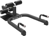 Evolve Fitness EC-229 - Sissy Squat Machine - Verstelbaar - Gepoedercoat frame - Duurzame bekleding - Vloerbeschemers