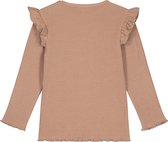 Prénatal baby shirt - Meisjes - Light Taupe Brown - Maat 74