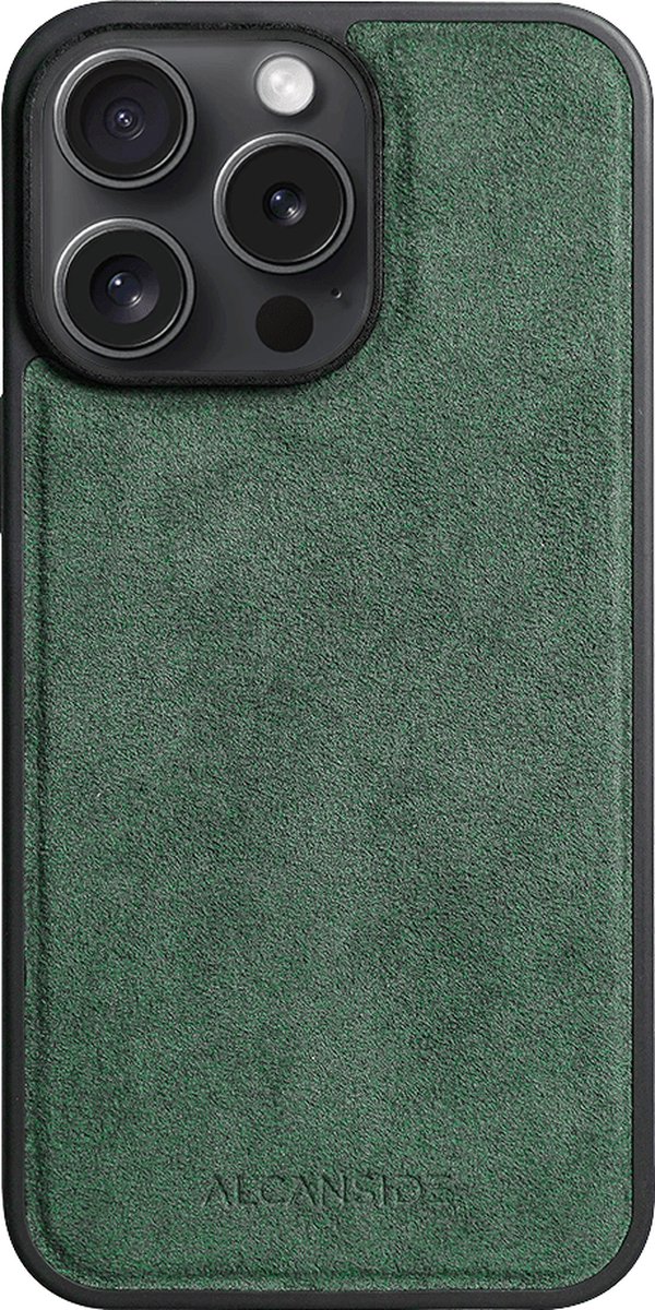 iPhone Alcantara Case With MagSafe Magnet - Midnight Green iPhone 14 Pro