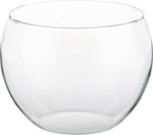 Glazen punchkom met een inhoud van 3,5 liter
