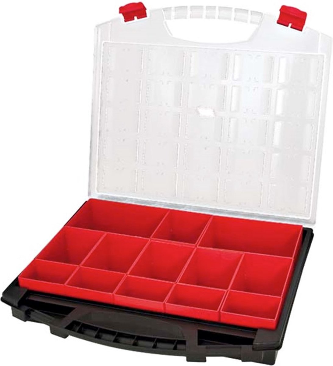 TAYG Sorteerdoos - 430 x 370 x 85 mm - Met 13 uitneembare bakjes