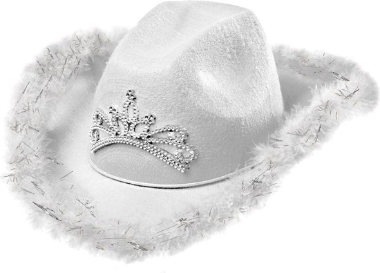 Stro cowboyhoed met turkoozen accent | Western and Cowboy