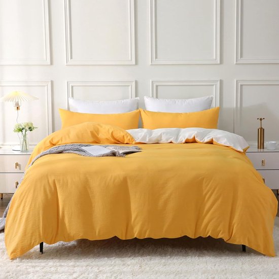 Tractor Bed Linen 200 x 200 cm, 3-Piece Grey Tractor Duvet Cover with Zip and 2 Pillowcases 65 x 65 cm for Children, Teenagers and Boys